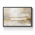 Abstract canvas wall art in neutral tones 70 x 100 x 4cm framed artwork